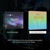 imageHTVRONT Glow in The Dark Pigment Powder 12 colors 07 oz  20 g Each Glow in The Dark Resin Pigment with UV Lamp Glow in the Dark Mica Powder for Epoxy Resin Acrylic Nails Bath Bomb etcGlow in The Dark Powder  12 Colors