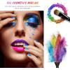 imageHTVRONT Glow in The Dark Pigment Powder 12 colors 07 oz  20 g Each Glow in The Dark Resin Pigment with UV Lamp Glow in the Dark Mica Powder for Epoxy Resin Acrylic Nails Bath Bomb etc50 Colors