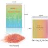 imageHTVRONT Glow in The Dark Pigment Powder 12 colors 07 oz  20 g Each Glow in The Dark Resin Pigment with UV Lamp Glow in the Dark Mica Powder for Epoxy Resin Acrylic Nails Bath Bomb etcChameleon Mica  6 Colors
