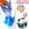 imageHTVRONT Glow in The Dark Pigment Powder 12 colors 07 oz  20 g Each Glow in The Dark Resin Pigment with UV Lamp Glow in the Dark Mica Powder for Epoxy Resin Acrylic Nails Bath Bomb etc26 Colors