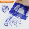 imageHTVRONT HTV Heat Transfer Vinyl Bundle 12 Pack  12quot x 5FT HTV Vinyl Rolls Easy to Cut Iron on Vinyl for All Cutting Machines Easy to Weed Heat Transfer VinylBlue