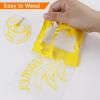 imageHTVRONT HTV Heat Transfer Vinyl Bundle 12 Pack  12quot x 5FT HTV Vinyl Rolls Easy to Cut Iron on Vinyl for All Cutting Machines Easy to Weed Heat Transfer VinylYellow