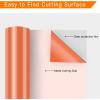 imageHTVRONT HTV Heat Transfer Vinyl Bundle 12 Pack  12quot x 5FT HTV Vinyl Rolls Easy to Cut Iron on Vinyl for All Cutting Machines Easy to Weed Heat Transfer VinylOrange