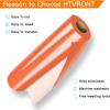 imageHTVRONT HTV Heat Transfer Vinyl Bundle 12 Pack  12quot x 5FT HTV Vinyl Rolls Easy to Cut Iron on Vinyl for All Cutting Machines Easy to Weed Heat Transfer VinylOrange