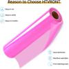 imageHTVRONT HTV Heat Transfer Vinyl Bundle 12 Pack  12quot x 5FT HTV Vinyl Rolls Easy to Cut Iron on Vinyl for All Cutting Machines Easy to Weed Heat Transfer VinylMagenta