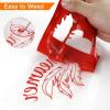 imageHTVRONT HTV Heat Transfer Vinyl Bundle 12 Pack  12quot x 5FT HTV Vinyl Rolls Easy to Cut Iron on Vinyl for All Cutting Machines Easy to Weed Heat Transfer VinylRed