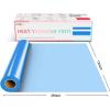 imageHTVRONT HTV Heat Transfer Vinyl Bundle 12 Pack  12quot x 5FT HTV Vinyl Rolls Easy to Cut Iron on Vinyl for All Cutting Machines Easy to Weed Heat Transfer VinylLake Blue