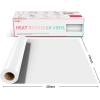 imageHTVRONT HTV Heat Transfer Vinyl Bundle 12 Pack  12quot x 5FT HTV Vinyl Rolls Easy to Cut Iron on Vinyl for All Cutting Machines Easy to Weed Heat Transfer VinylWhite