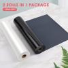 imageHTVRONT HTV Heat Transfer Vinyl Bundle 12 Pack  12quot x 5FT HTV Vinyl Rolls Easy to Cut Iron on Vinyl for All Cutting Machines Easy to Weed Heat Transfer VinylBlack  White