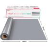imageHTVRONT HTV Heat Transfer Vinyl Bundle 12 Pack  12quot x 5FT HTV Vinyl Rolls Easy to Cut Iron on Vinyl for All Cutting Machines Easy to Weed Heat Transfer VinylSilver