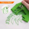 imageHTVRONT HTV Heat Transfer Vinyl Bundle 12 Pack  12quot x 5FT HTV Vinyl Rolls Easy to Cut Iron on Vinyl for All Cutting Machines Easy to Weed Heat Transfer VinylGrass Green