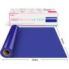imageHTVRONT HTV Heat Transfer Vinyl Bundle 12 Pack  12quot x 5FT HTV Vinyl Rolls Easy to Cut Iron on Vinyl for All Cutting Machines Easy to Weed Heat Transfer VinylBlue