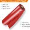 imageHTVRONT HTV Heat Transfer Vinyl Bundle 12 Pack  12quot x 5FT HTV Vinyl Rolls Easy to Cut Iron on Vinyl for All Cutting Machines Easy to Weed Heat Transfer VinylRed