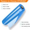 imageHTVRONT HTV Heat Transfer Vinyl Bundle 12 Pack  12quot x 5FT HTV Vinyl Rolls Easy to Cut Iron on Vinyl for All Cutting Machines Easy to Weed Heat Transfer VinylLake Blue