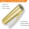 imageHTVRONT HTV Heat Transfer Vinyl Bundle 12 Pack  12quot x 5FT HTV Vinyl Rolls Easy to Cut Iron on Vinyl for All Cutting Machines Easy to Weed Heat Transfer VinylGold