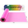 imageHTVRONT HTV Heat Transfer Vinyl Bundle 12 Pack  12quot x 5FT HTV Vinyl Rolls Easy to Cut Iron on Vinyl for All Cutting Machines Easy to Weed Heat Transfer VinylMagenta