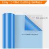 imageHTVRONT HTV Heat Transfer Vinyl Bundle 12 Pack  12quot x 5FT HTV Vinyl Rolls Easy to Cut Iron on Vinyl for All Cutting Machines Easy to Weed Heat Transfer VinylLake Blue