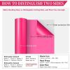 imageHTVRONT HTV Neon Pink Heat Transfer Vinyl Roll  12in x 10ft Easy to Cut ampamp Weed for Heat Vinyl Design Fluorescent PinkFluorescent Pink