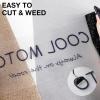 imageHTVRONT HTV Roll Heat Transfer Vinyl  12quot x 8ft White HTV Vinyl for Shirts Iron on Vinyl for All Cutting Machine  Easy to Cut ampamp Weed for Heat Transfer Design WhiteBlack Glitter