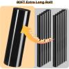 imageHTVRONT HTV Roll Heat Transfer Vinyl  12quot x 8ft White HTV Vinyl for Shirts Iron on Vinyl for All Cutting Machine  Easy to Cut ampamp Weed for Heat Transfer Design WhiteABlack