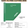 imageHTVRONT HTV Roll Heat Transfer Vinyl  12quot x 8ft White HTV Vinyl for Shirts Iron on Vinyl for All Cutting Machine  Easy to Cut ampamp Weed for Heat Transfer Design WhiteAGreen
