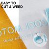 imageHTVRONT HTV Roll Heat Transfer Vinyl  12quot x 8ft White HTV Vinyl for Shirts Iron on Vinyl for All Cutting Machine  Easy to Cut ampamp Weed for Heat Transfer Design WhiteBLight Blue Glitter