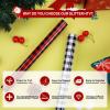 imageHTVRONT HTV Roll Heat Transfer Vinyl  12quot x 8ft White HTV Vinyl for Shirts Iron on Vinyl for All Cutting Machine  Easy to Cut ampamp Weed for Heat Transfer Design WhiteABlack Red Plaid