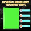 imageHTVRONT HTV Roll Heat Transfer Vinyl  12quot x 8ft White HTV Vinyl for Shirts Iron on Vinyl for All Cutting Machine  Easy to Cut ampamp Weed for Heat Transfer Design WhiteCNeon Colors