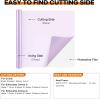 imageHTVRONT HTV Roll Heat Transfer Vinyl  12quot x 8ft White HTV Vinyl for Shirts Iron on Vinyl for All Cutting Machine  Easy to Cut ampamp Weed for Heat Transfer Design WhiteLight Purple