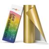 imageHTVRONT HTV Roll Heat Transfer Vinyl  12quot x 8ft White HTV Vinyl for Shirts Iron on Vinyl for All Cutting Machine  Easy to Cut ampamp Weed for Heat Transfer Design WhiteAGold