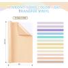 imageHTVRONT HTV Roll Heat Transfer Vinyl  12quot x 8ft White HTV Vinyl for Shirts Iron on Vinyl for All Cutting Machine  Easy to Cut ampamp Weed for Heat Transfer Design WhiteCBoho Colors