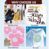 imageHTVRONT HTV Roll Heat Transfer Vinyl  12quot x 8ft White HTV Vinyl for Shirts Iron on Vinyl for All Cutting Machine  Easy to Cut ampamp Weed for Heat Transfer Design WhiteDReddish Brown Puff