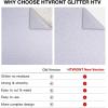 imageHTVRONT HTV Vinyl Rolls  12quot x 15ft Black ampamp White Heat Transfer Vinyl for Shirts IronOn Vinyl for All Cutting Machines  Easy to Cut ampamp Weed for Heat DesignSilver Glitter