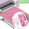 imageHTVRONT HTV Vinyl Rolls  12quot x 15ft Black ampamp White Heat Transfer Vinyl for Shirts IronOn Vinyl for All Cutting Machines  Easy to Cut ampamp Weed for Heat DesignHot Pink Glitter