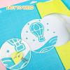imageHTVRONT HTV Vinyl Rolls Heat Transfer Vinyl  12quot x 5ft Aqua Blue HTV Vinyl for Shirts Iron on Vinyl for All Cutter Machine  Easy to Cut ampamp Weed for Heat Vinyl Design Aqua BlueNeon Lemon Yellow