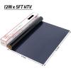 imageHTVRONT HTV Vinyl Rolls Heat Transfer Vinyl  12quot x 5ft Aqua Blue HTV Vinyl for Shirts Iron on Vinyl for All Cutter Machine  Easy to Cut ampamp Weed for Heat Vinyl Design Aqua BlueBlack