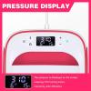 imageHTVRONT Heat Press Machine for TShirts Portable Heat Press 10quotX10quot Iron Press for Sublimation and HTV Vinyl Shirt Press Machine for Hat Bags Heating Transfer Projects RaspberryRaspberry