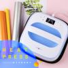imageHTVRONT Heat Press Machine for TShirts Portable Heat Press 10quotX10quot Iron Press for Sublimation and HTV Vinyl Shirt Press Machine for Hat Bags Heating Transfer Projects RaspberryBlue