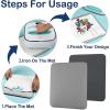 imageHTVRONT Heat Press Mat Compatible with Cricut Cutting Machine 115quotx115quot Heat Press Pad for Craft Vinyl Ironing Insulation Transfer Double Sided Applicable Mat8x10
