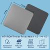 imageHTVRONT Heat Press Mat Compatible with Cricut Cutting Machine 115quotx115quot Heat Press Pad for Craft Vinyl Ironing Insulation Transfer Double Sided Applicable Mat115x115