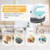 imageHTVRONT Heat Press Mini Heat Press Machine Small Heat Press Portable Iron Press Machine for T Shirts Hats Heating Transfer Projects MintYellow