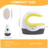 imageHTVRONT Heat Press Mini Heat Press Machine Small Heat Press Portable Iron Press Machine for T Shirts Hats Heating Transfer Projects MintYellow
