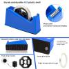 imageHTVRONT Heat Resistant Tape  10mm X 33m Blue Heat Transfer Tape 2 Rolls Heat Tape No Residue High Temperature Tape High Adhesion Heat Tape for Sublimation Heat Press HTV Heat Transfer TapeWhite