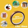 imageHTVRONT Heat Resistant Tape  10mm X 33m Blue Heat Transfer Tape 2 Rolls Heat Tape No Residue High Temperature Tape High Adhesion Heat Tape for Sublimation Heat Press HTV Heat Transfer TapeBrown
