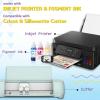 imageHTVRONT Heat Transfer Paper for Dark Fabric  10 Sheets 85quotx11quot Printable Heat Transfer Vinyl for Inkjet Printer  Wash Durable Iron on Transfer PaperFor Dark Color