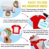 imageHTVRONT Heat Transfer Paper for Dark Fabric  10 Sheets 85quotx11quot Printable Heat Transfer Vinyl for Inkjet Printer  Wash Durable Iron on Transfer PaperFor Dark Color
