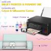 imageHTVRONT Heat Transfer Paper for Dark Fabric  10 Sheets 85quotx11quot Printable Heat Transfer Vinyl for Inkjet Printer  Wash Durable Iron on Transfer PaperFor Light Fabric