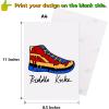 imageHTVRONT Heat Transfer Paper for Light T Shirts 25 Sheets 85x11quot Iron on Transfer Paper for Inkjet ampamp Laser Printer Stretchable ampamp Durable Printable Heat Transfer Vinyl Easy to UseFor Dark Color