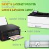 imageHTVRONT Heat Transfer Paper for Light T Shirts 25 Sheets 85x11quot Iron on Transfer Paper for Inkjet ampamp Laser Printer Stretchable ampamp Durable Printable Heat Transfer Vinyl Easy to UseFor Dark Color