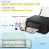 imageHTVRONT Heat Transfer Paper for T Shirts 20 Sheets 85quot X 11quot Printable Heat Transfer Vinyl Vivid Color ampamp Durable Iron on Transfer Paper for Dark FabricDark